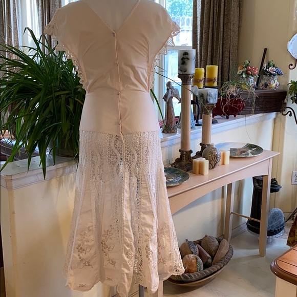 Rare Beautiful❤️Vintage 80’s Hand crocheted Dress - Picture 8 of 11